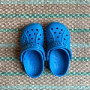 Toddler CROCS - NWOT - Blue CROCS - child size 8